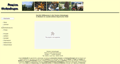 Desktop Screenshot of pension-hohenbogen.de